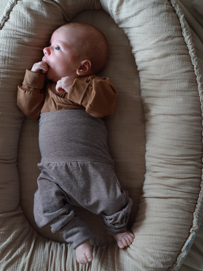 Babyknicker Bio-Baumwolle Ringel