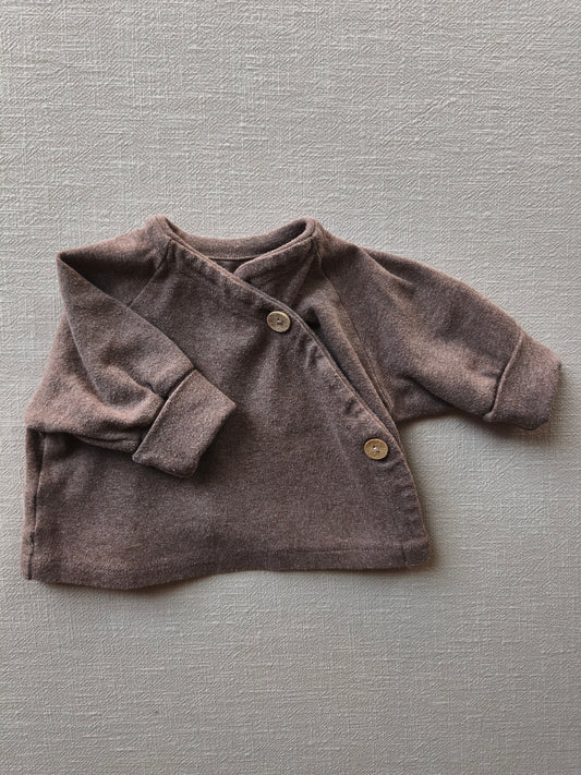Babyschlüttli Feinstrick Praline Gr 0M