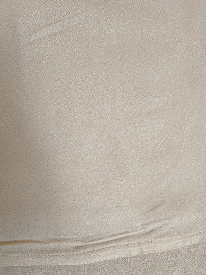 Damen Bluse Ärmellos Viskose Sand Gr. M/L