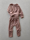 Loopstrampler Kaschmir Mix Puder Gr 6M