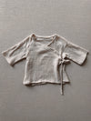 Muslin wrap top sand, size 1Y