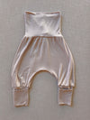 Babyknicker Bambus Viskose Cremepuder Gr 6M