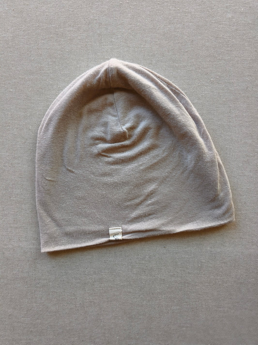 Beanie Kaschmir Mix Sand Gr 2-4Y
