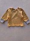 Knopfpulli Bio Sweat Curry Gr 1Y