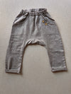Sommerknicker Fischgrat Praline Länge Gr 3Y, Breite Gr 2Y
