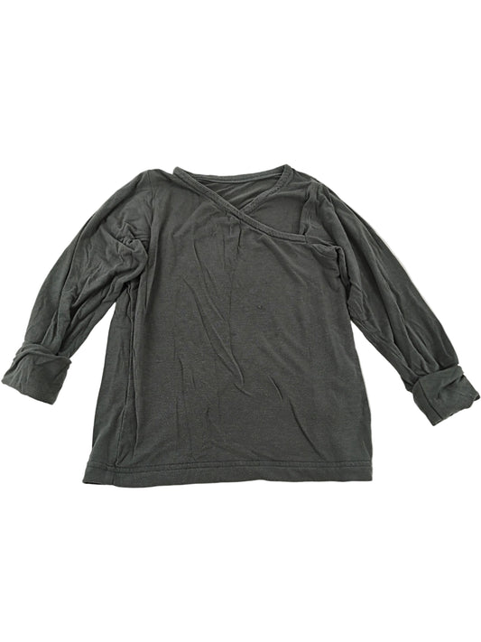 Wickelshirt Kaschmir Mix Taube Gr 3Y