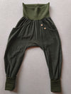 Fine-corduroy knickerbockers avocado, size 8/9Y
