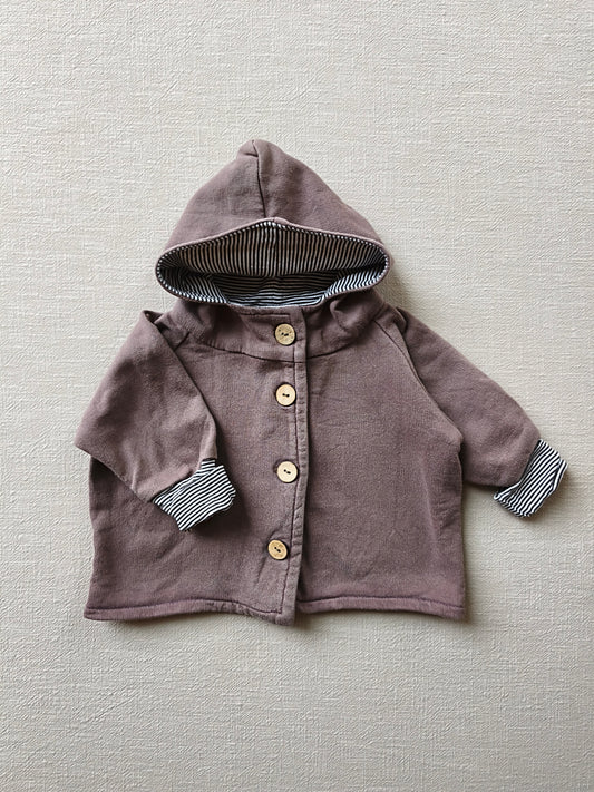 Wichteljacke Sweat Praline Gr. 6M