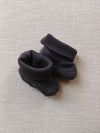 Schühchen Sweat Ruß Gr. Mini - 0M