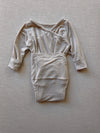 Loopbody cashmere blend sand, size 6M