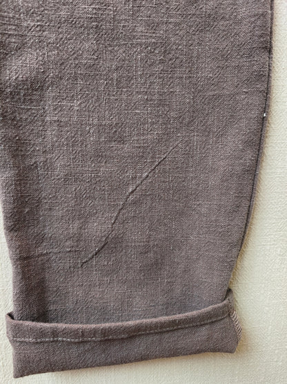 Sommerknicker Leinen Erde Gr 6/7Y