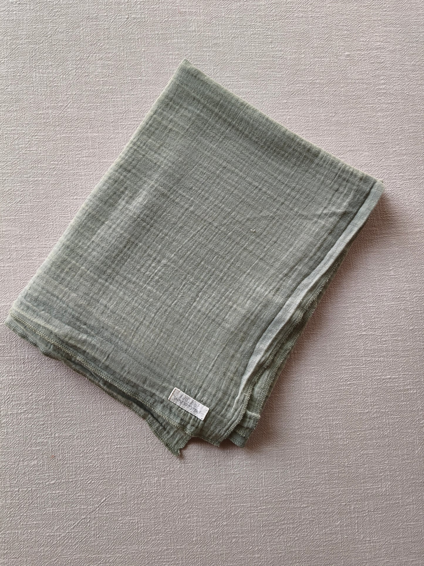 Großes Tuch Musselin Aqua