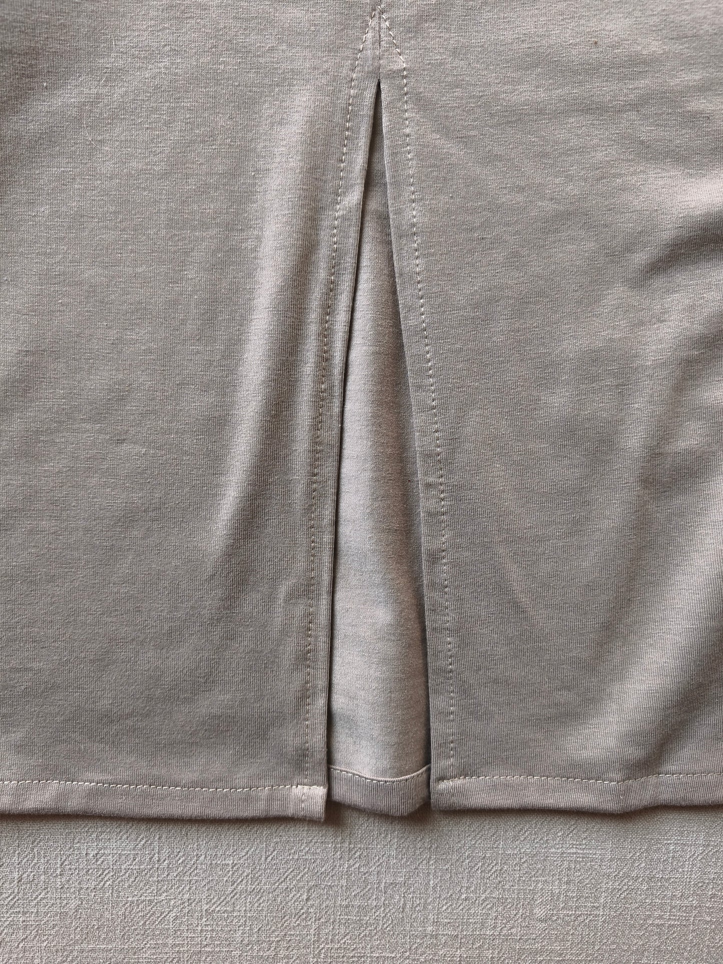 Bleistiftrock Frauen Bio Jersey Stein Gr Gr M