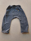 Sommerknicker Leinen Blaubeere Gr 4/5Y