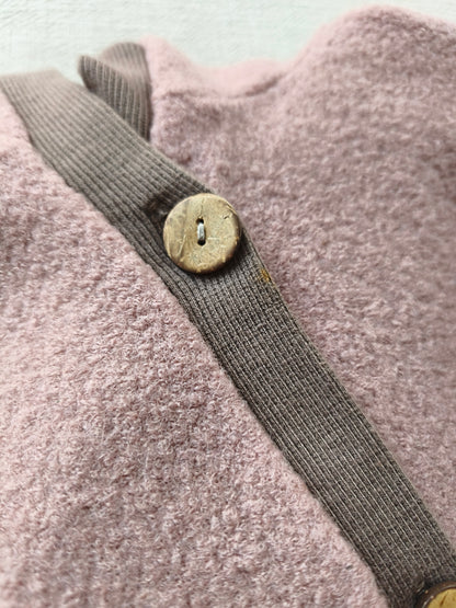 Kuschelanzug Wollwalk Rose Gr 2