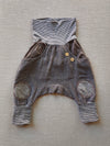 Knickerbocker Fischgrat Praline mit Flicken Gr 6M