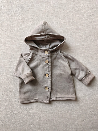 Wichteljacke Sweat Sand Gr. 6M