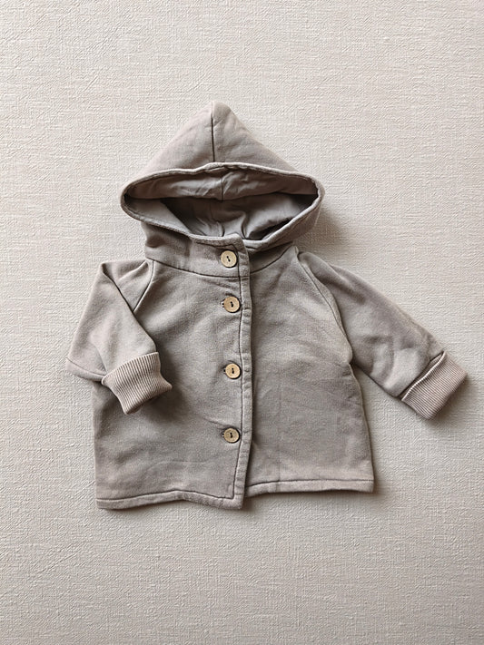 Wichteljacke Sweat Sand Gr. 6M