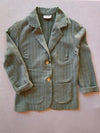 Frauen Blazer Musselin Aqua Gr M