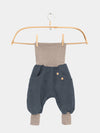 Knickerbocker Feincord Ringel Blaubeere Gr 6/7Y
