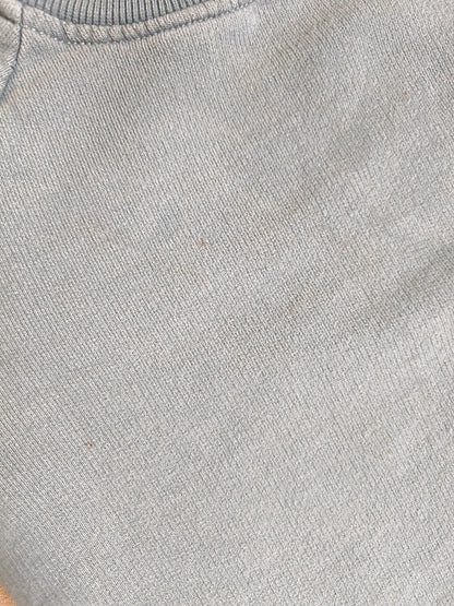 Knopfpulli Sweat Himmelblau Gr. 1