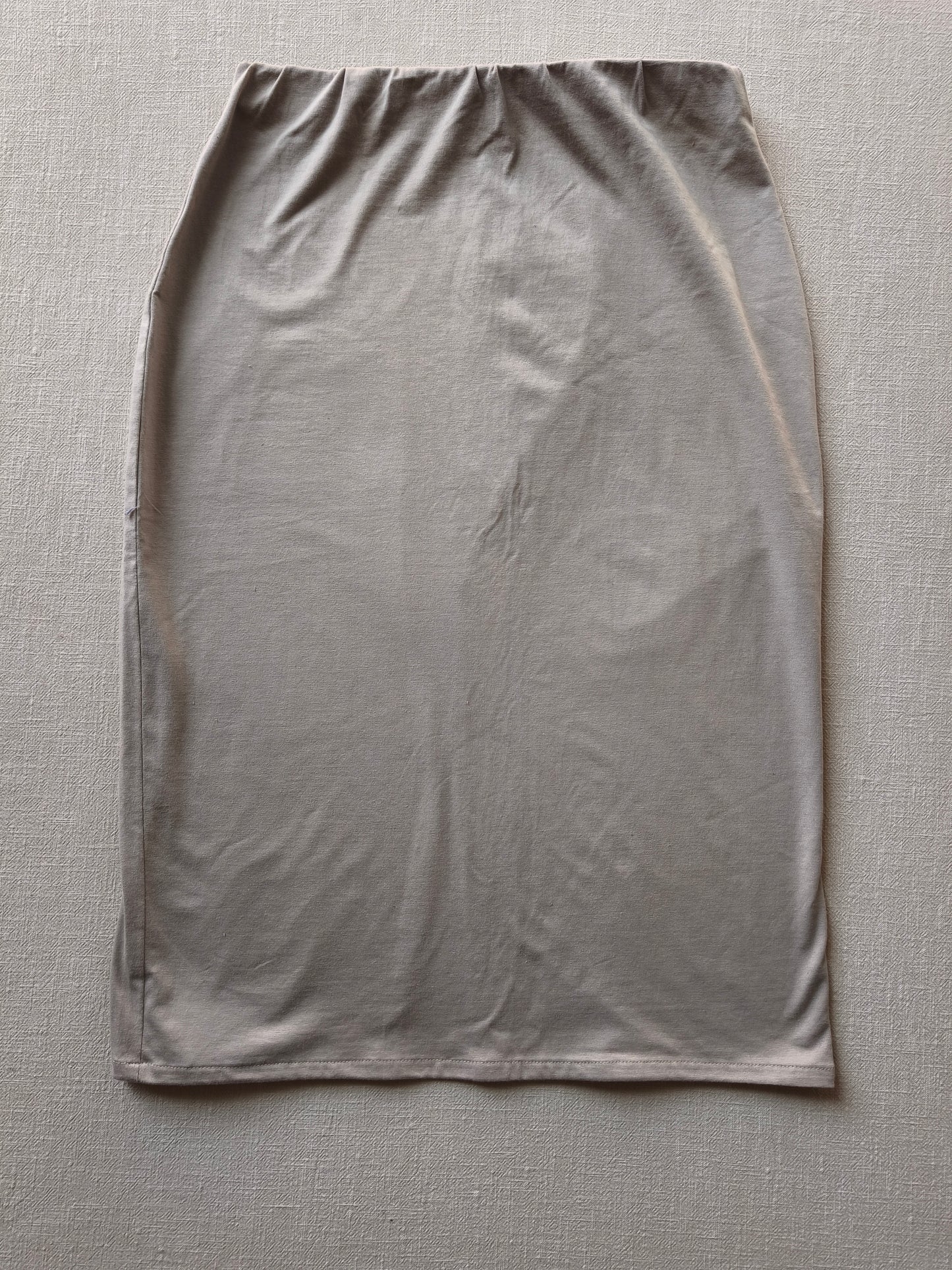 Bleistiftrock Frauen Bio Jersey Stein Gr Gr M