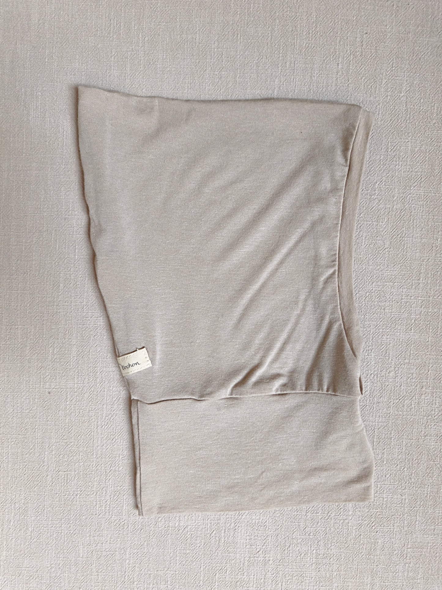 Schlupfmütze Kaschmir Mix Sand Gr. 4/5-9Y