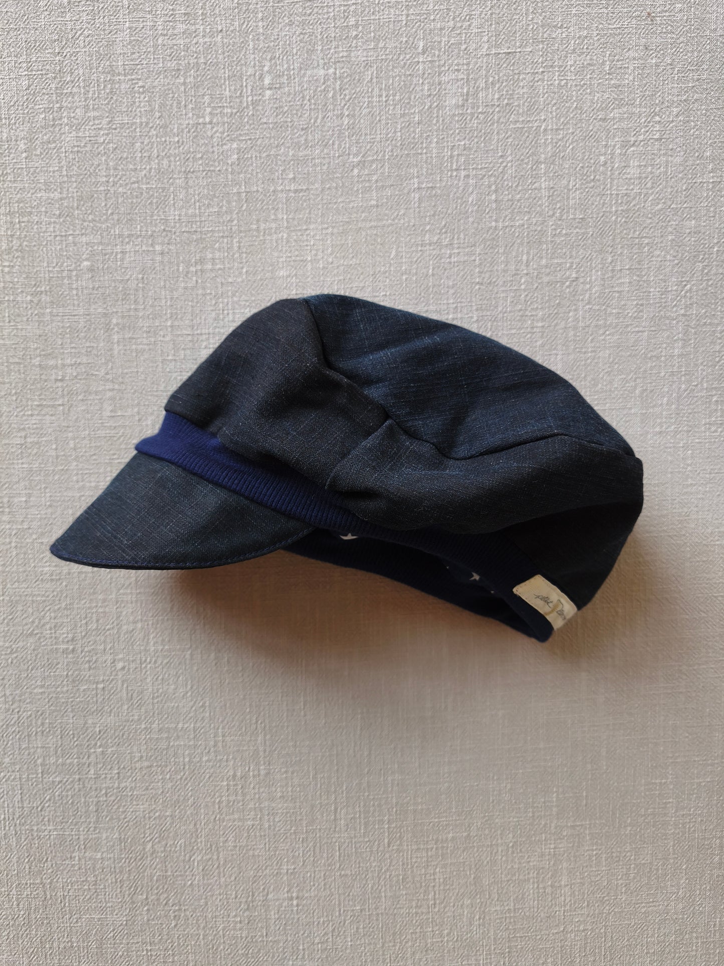Michelmütze Jeans dunkelblau Gr S-L