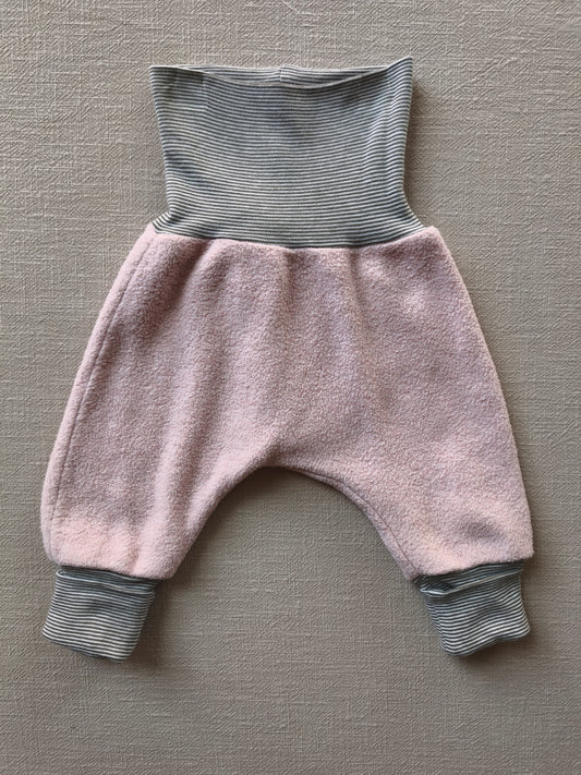 Babyknicker Plüsch Rosé Gr 0M