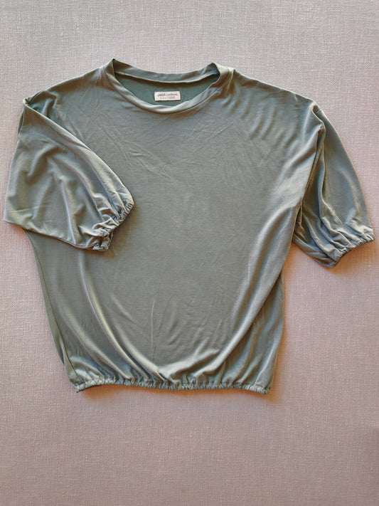 Frauenshirt Micromodal Aqua Gr M/L