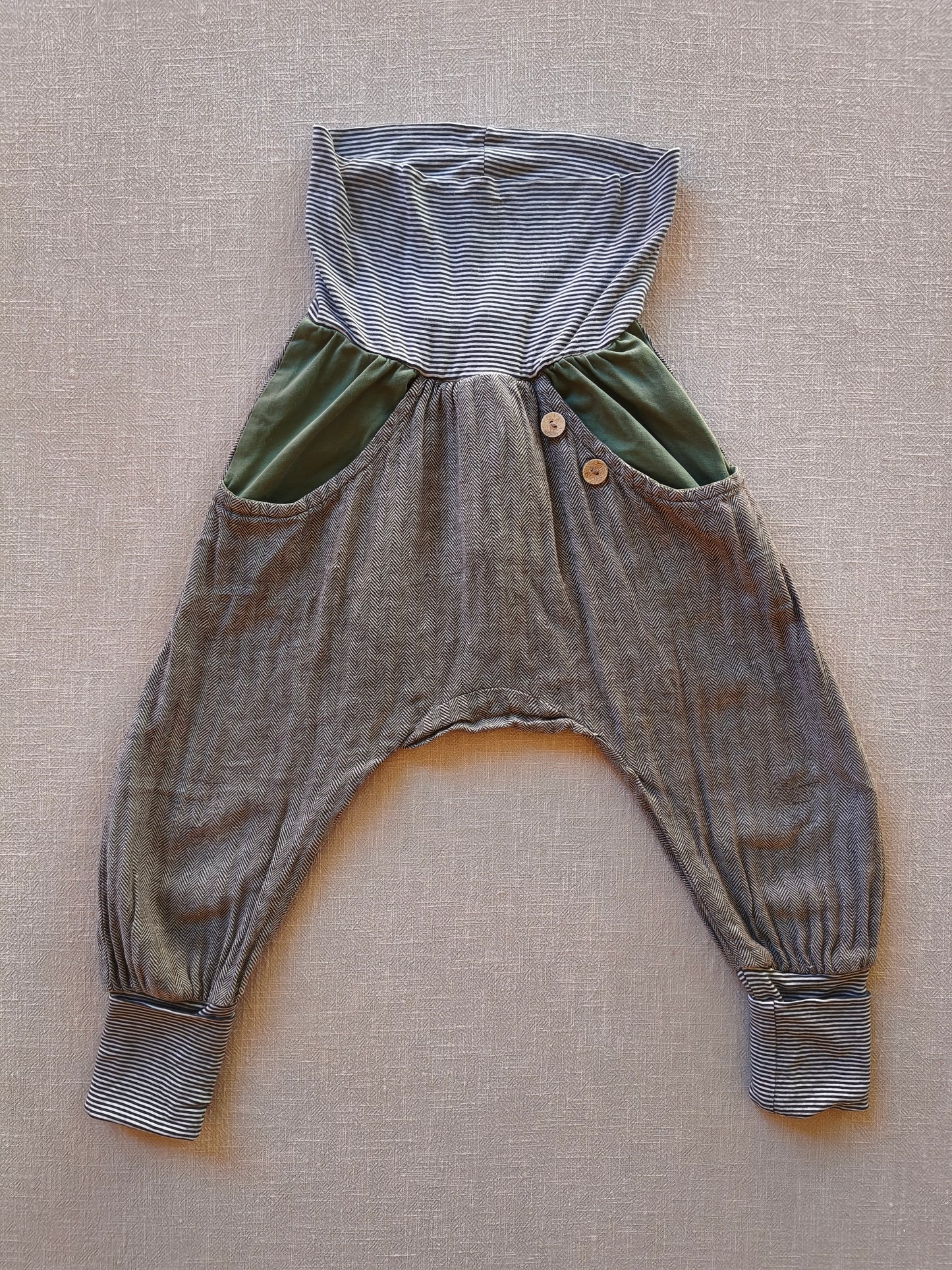 Knickerbocker Fischgrat Apfel Gr 4/5Y
