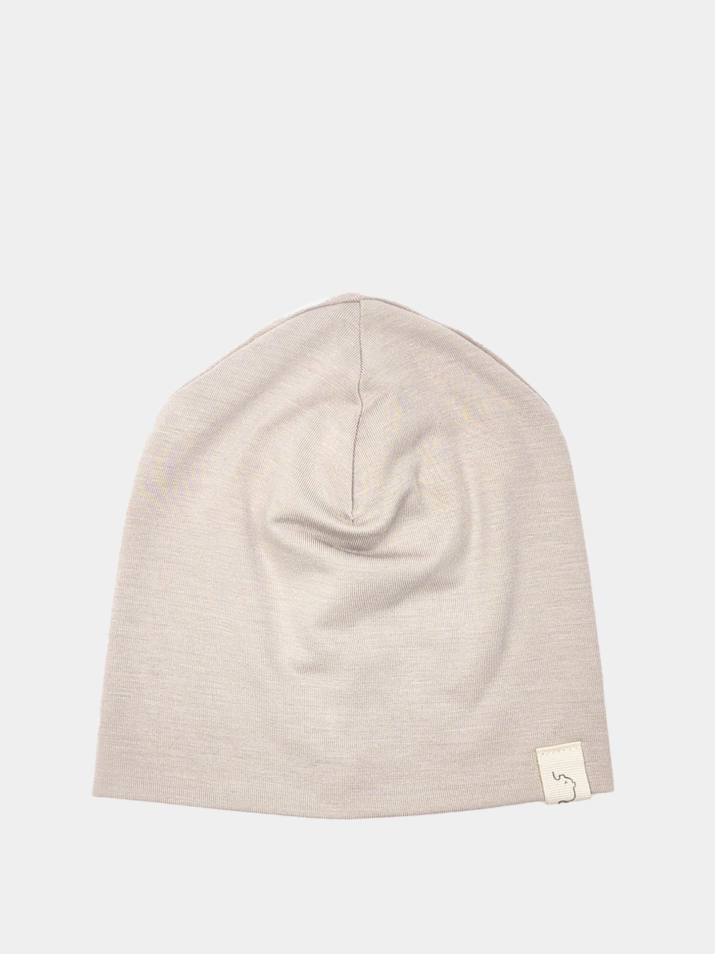 Beanie Kaschmir-Mix - Sand: Hochwertige, handgemachte Beanie aus Kaschmir-Micromodal-Mix, ideal für kühlere Tage, weich und leicht, passt unter Helme und Kapuzen. Perfekter Luxus für jeden Kopf. Erstausstattung Baby