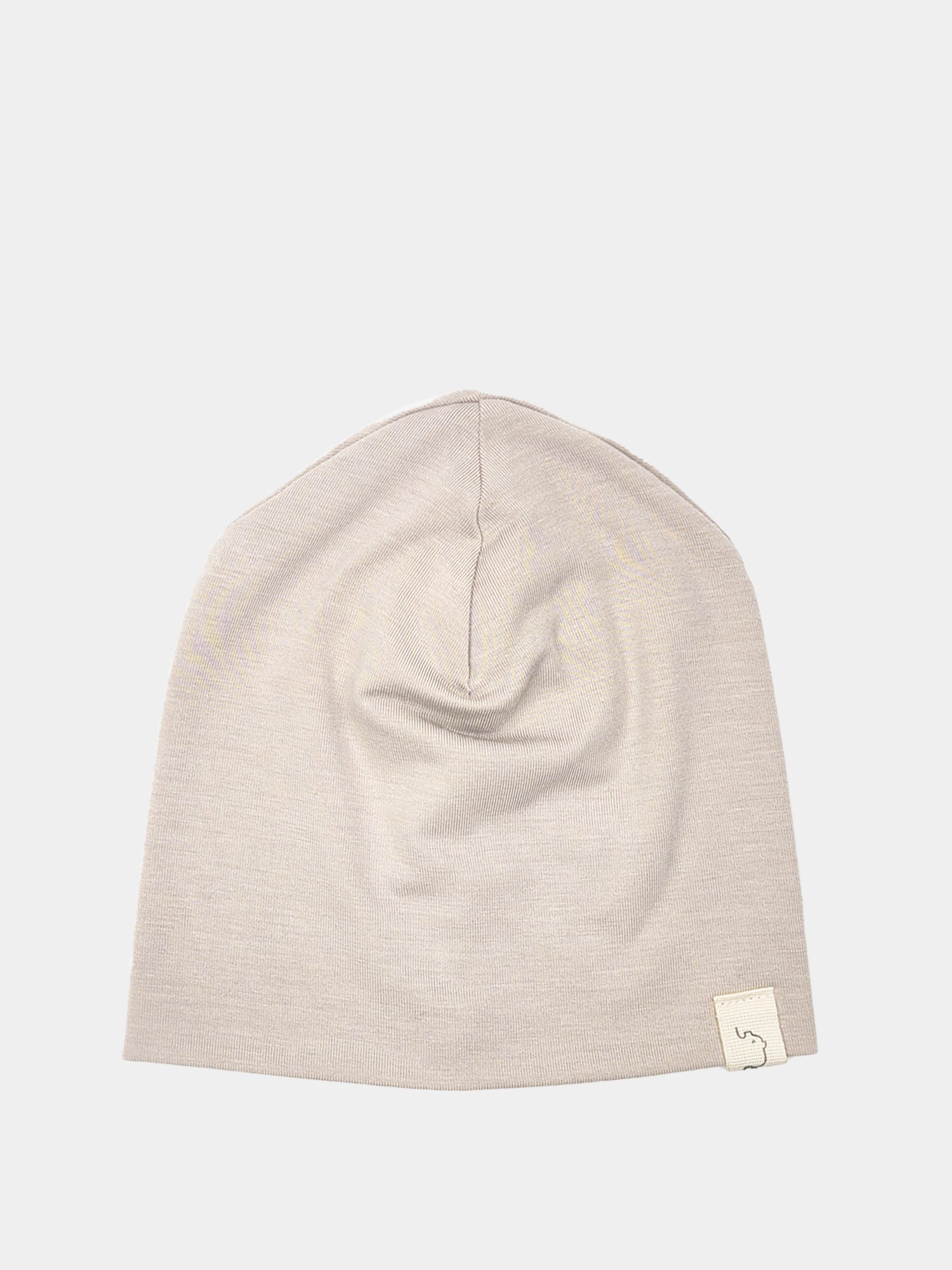 Beanie Kaschmir-Mix - Sand: Hochwertige, handgemachte Beanie aus Kaschmir-Micromodal-Mix, ideal für kühlere Tage, weich und leicht, passt unter Helme und Kapuzen. Perfekter Luxus für jeden Kopf. Erstausstattung Baby