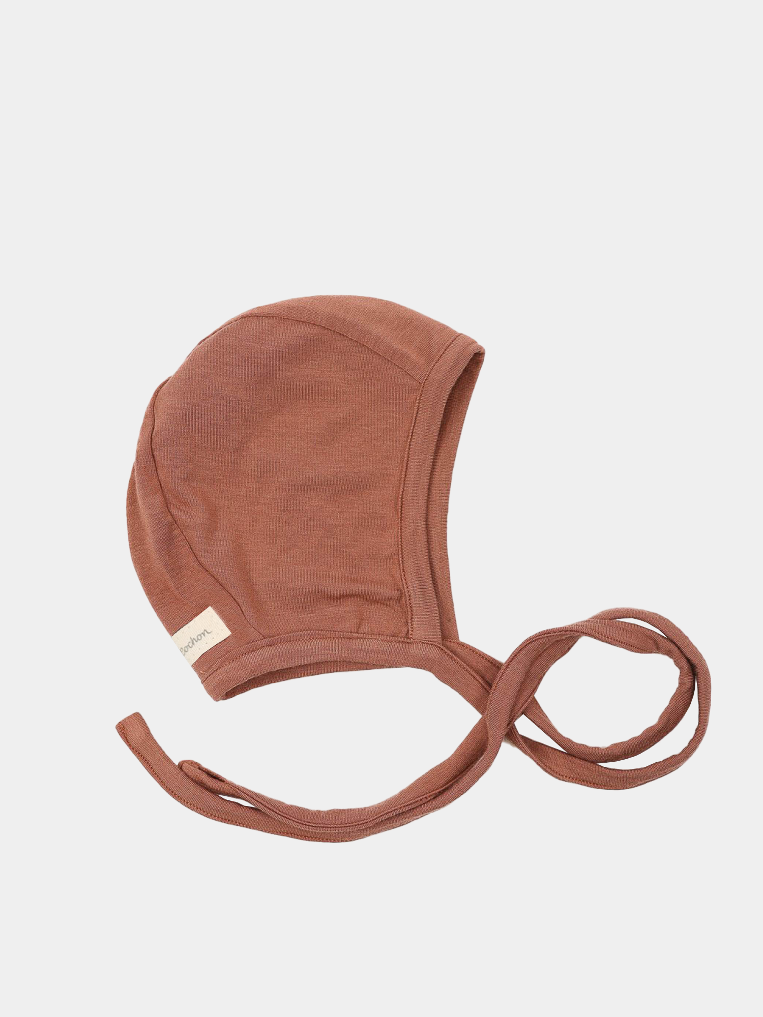 Baby bonnet cashmere mix - cinnamon