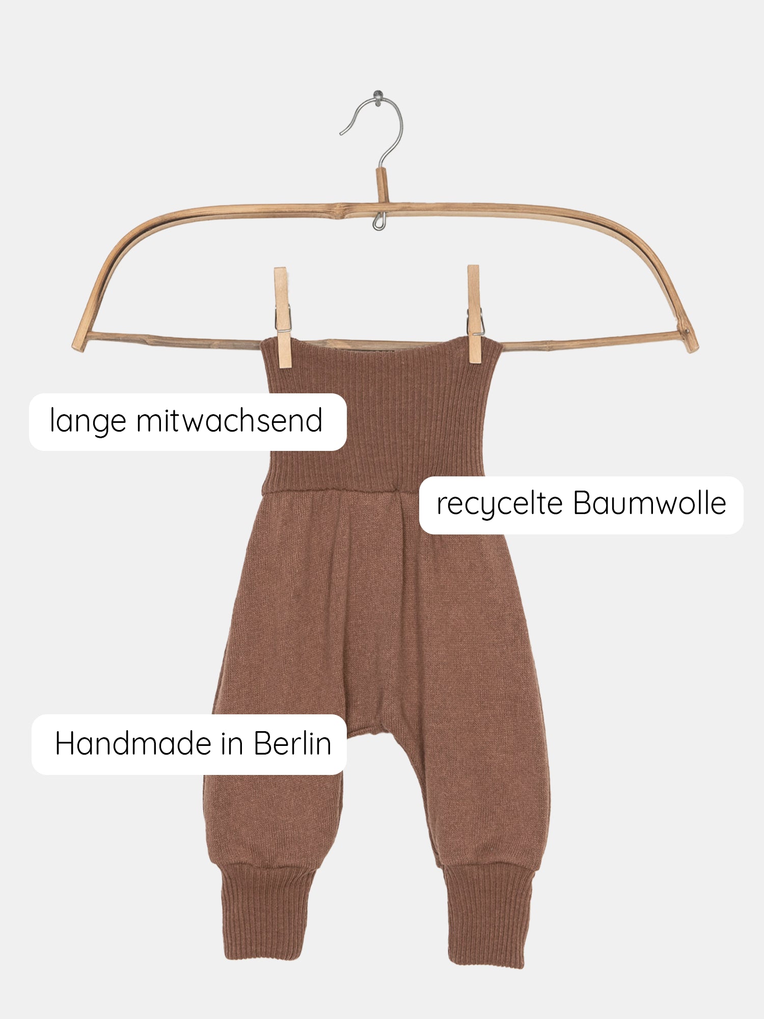 Baby knicker knit - nougat