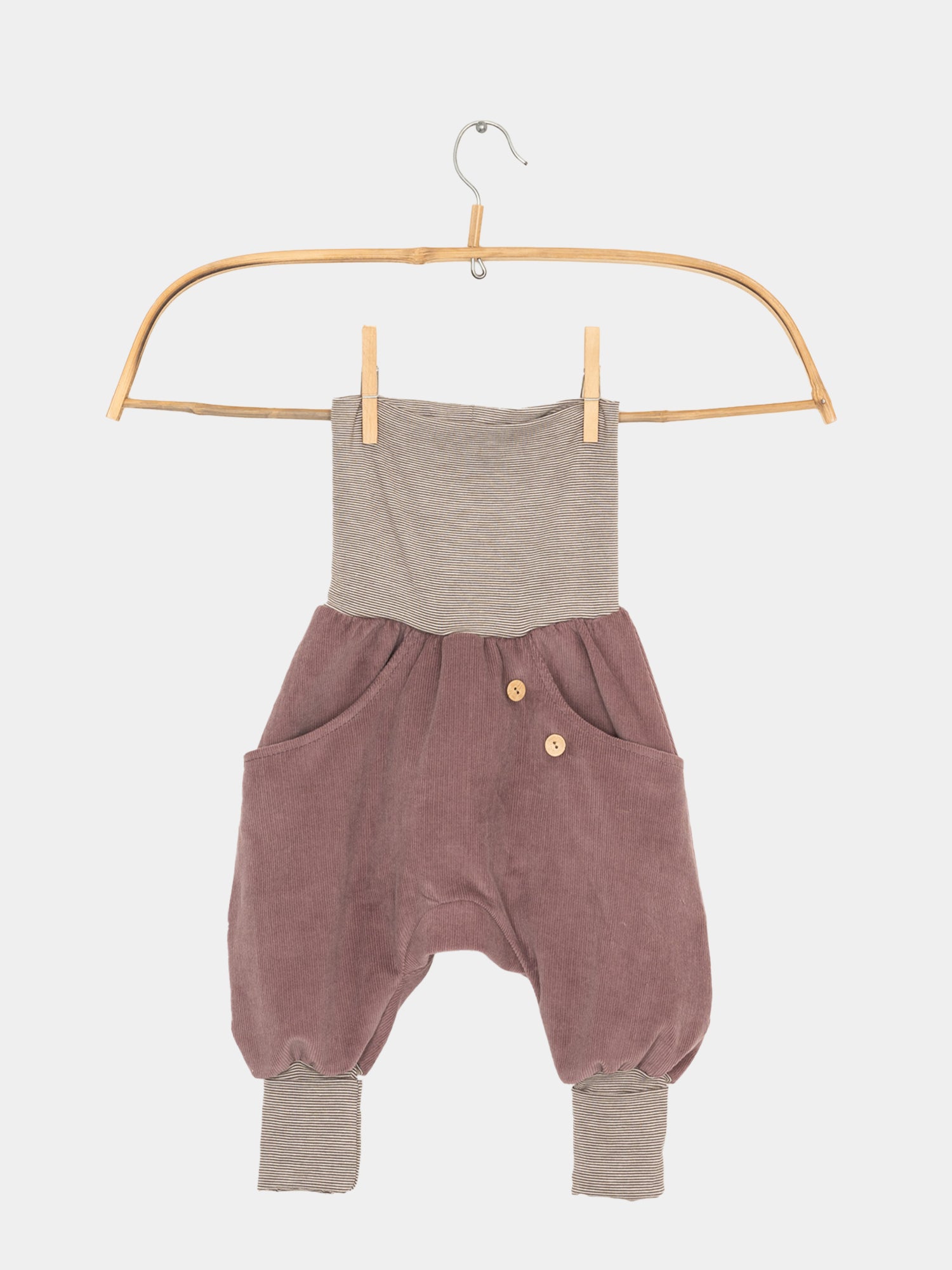 Knickerbocker fine corduroy striped - mauve