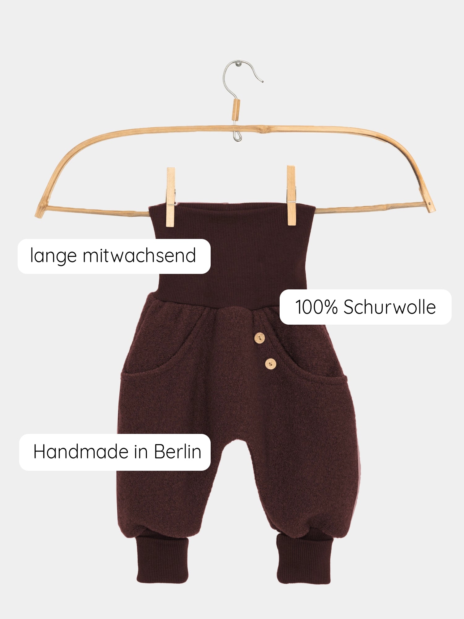 Knickerbocker woolwalk - chestnut