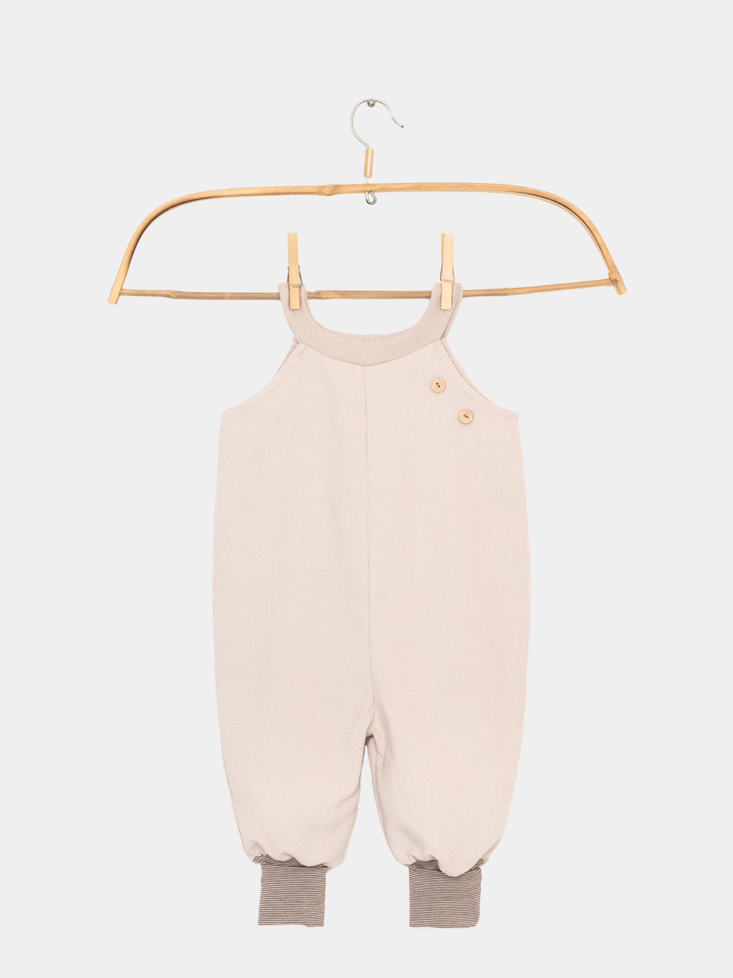 Slip-on trousers fine corduroy - Sand