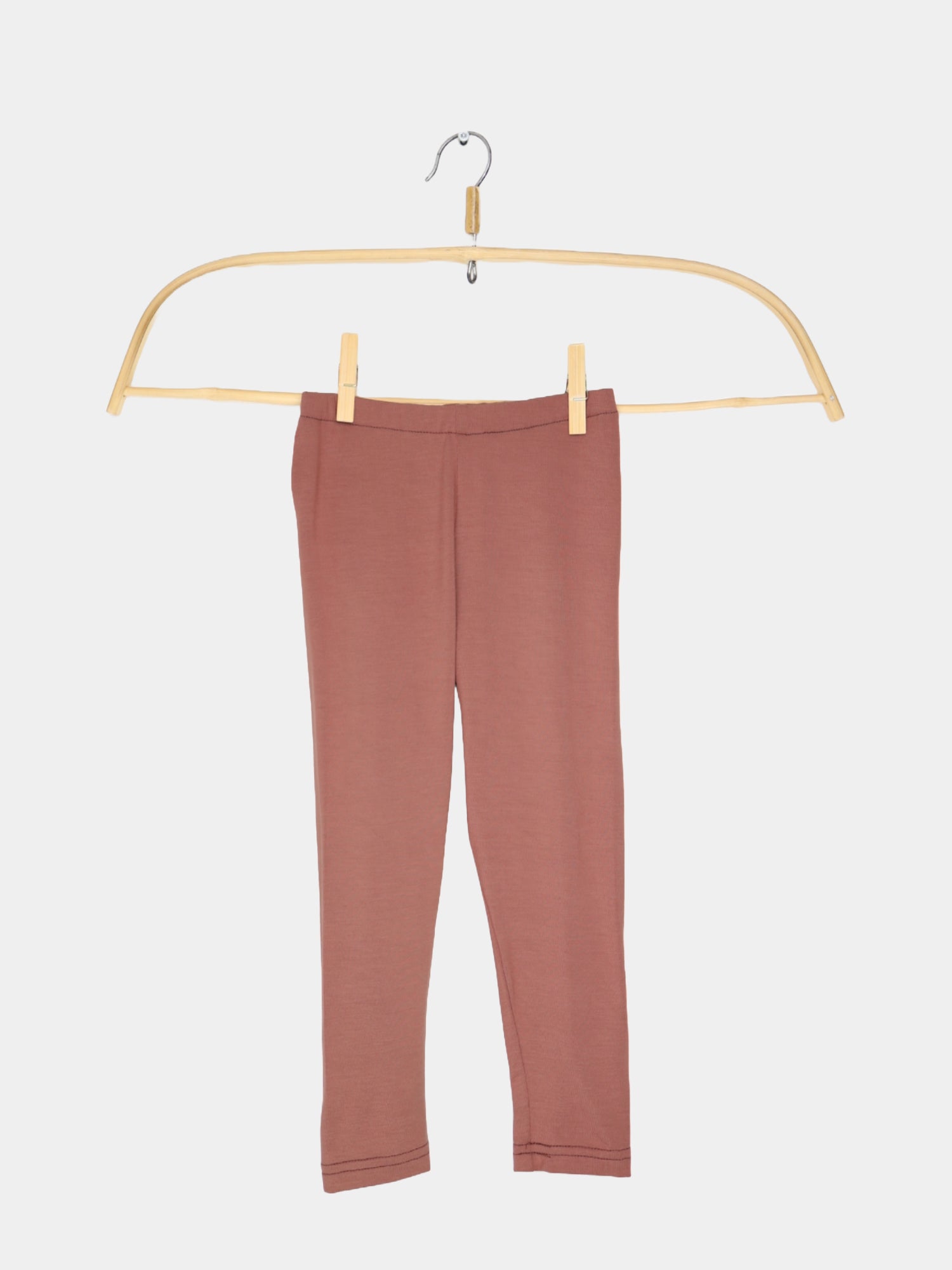 Cashmere-blend leggings to match the wrap shirt - cinnamon