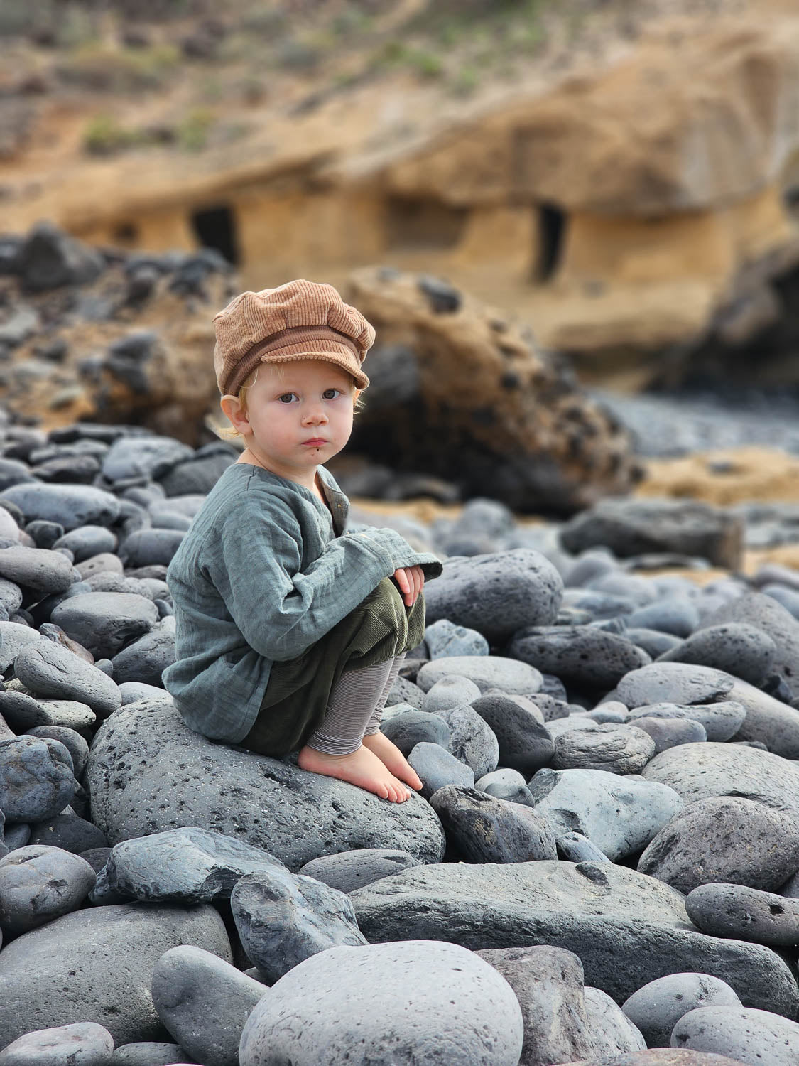 Organic muslin shirt - Dove