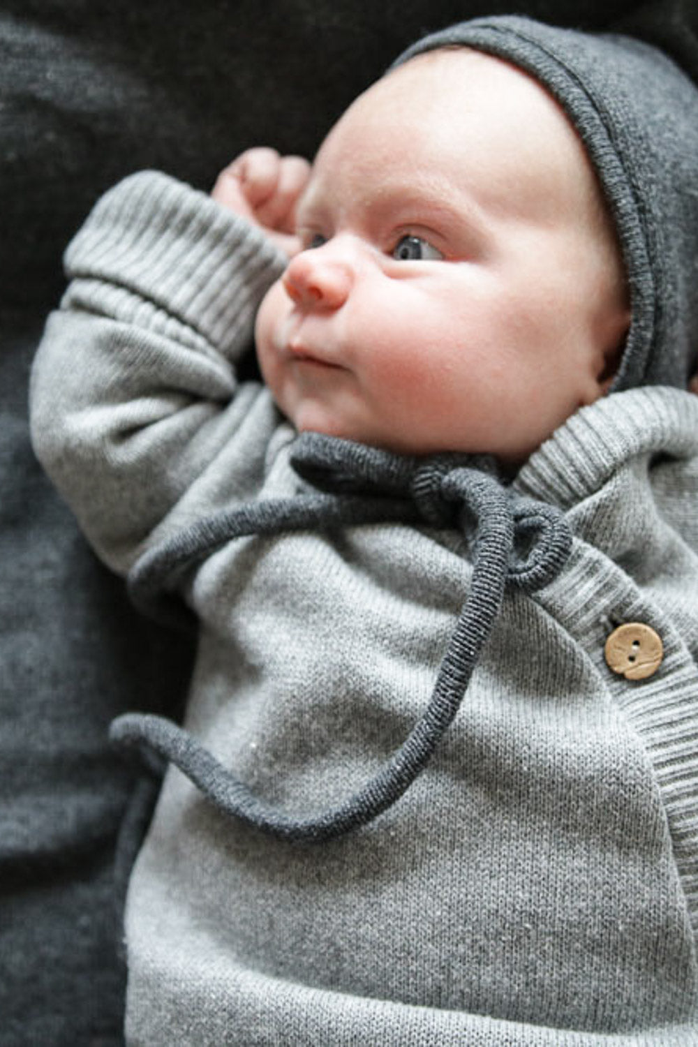 Babyschlüttli knit - Mouse