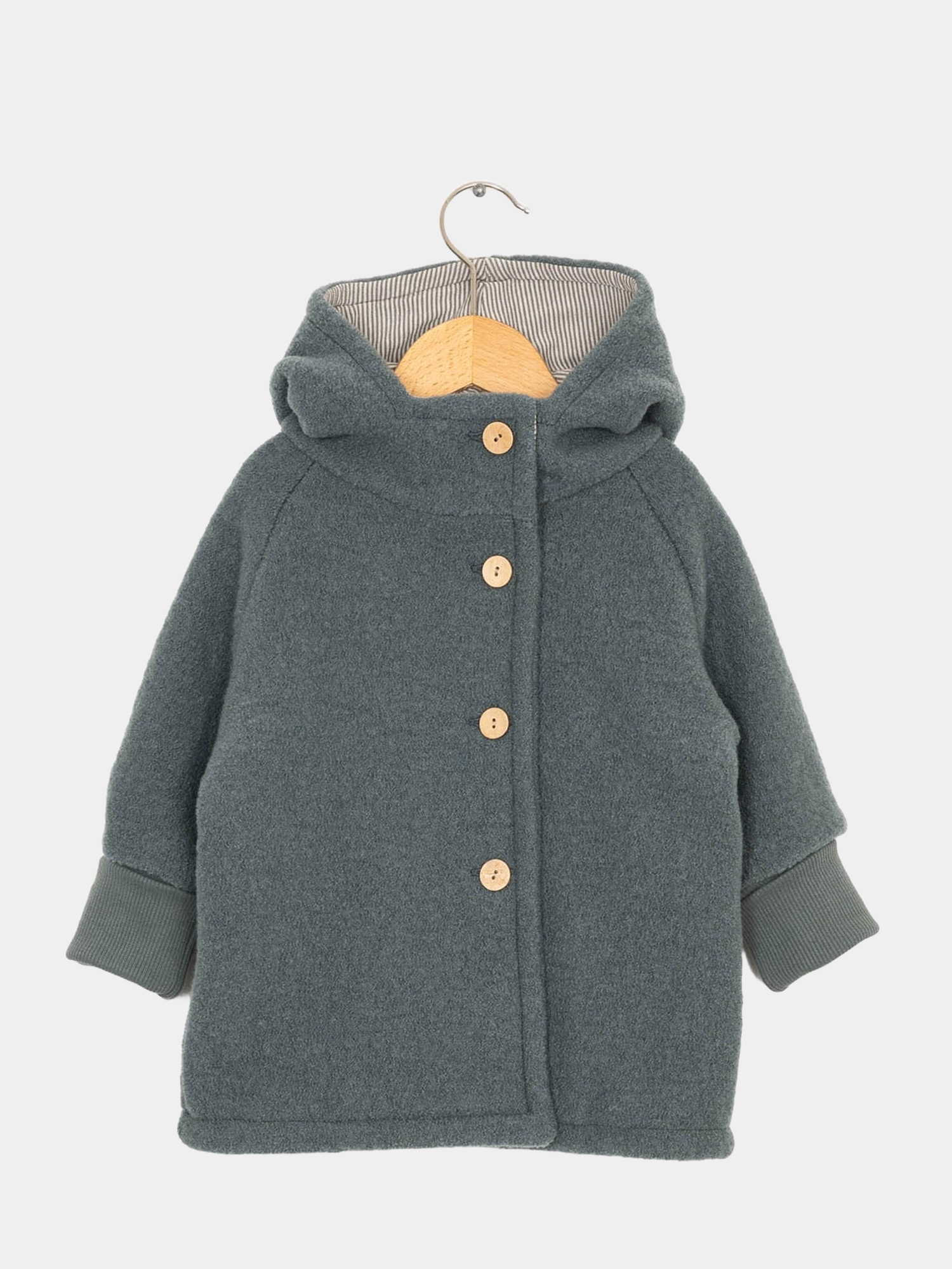 Wichteljacke Wollwalk - Taube